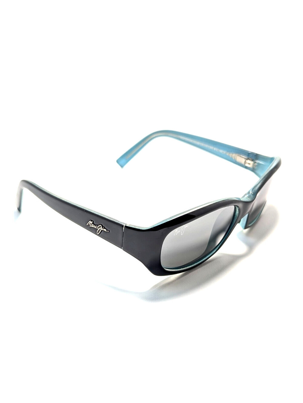 Maui Jim Punchbowl MJ219 Black UV Gray Rectangle Men's Sunglasses 54-17-135